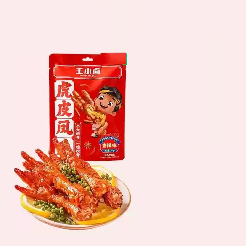 China Lucky Wang Stew Fried Chicken Feet 105g