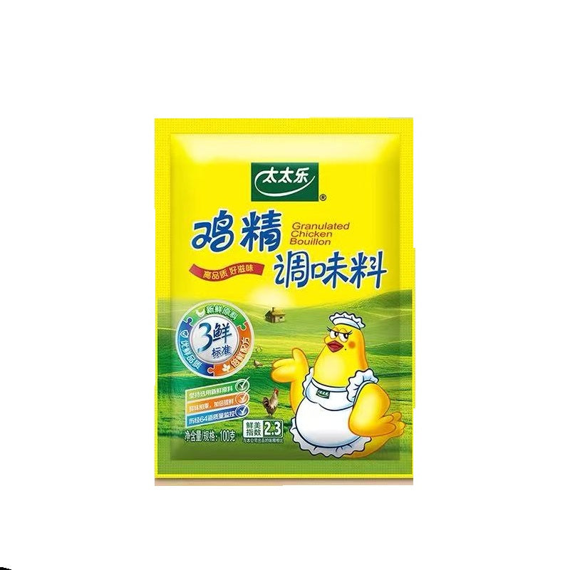 TOTOLE Granulated Chicken Powder Flavor Enhancer Chicken Bouillon 太太乐鸡精鸡汁