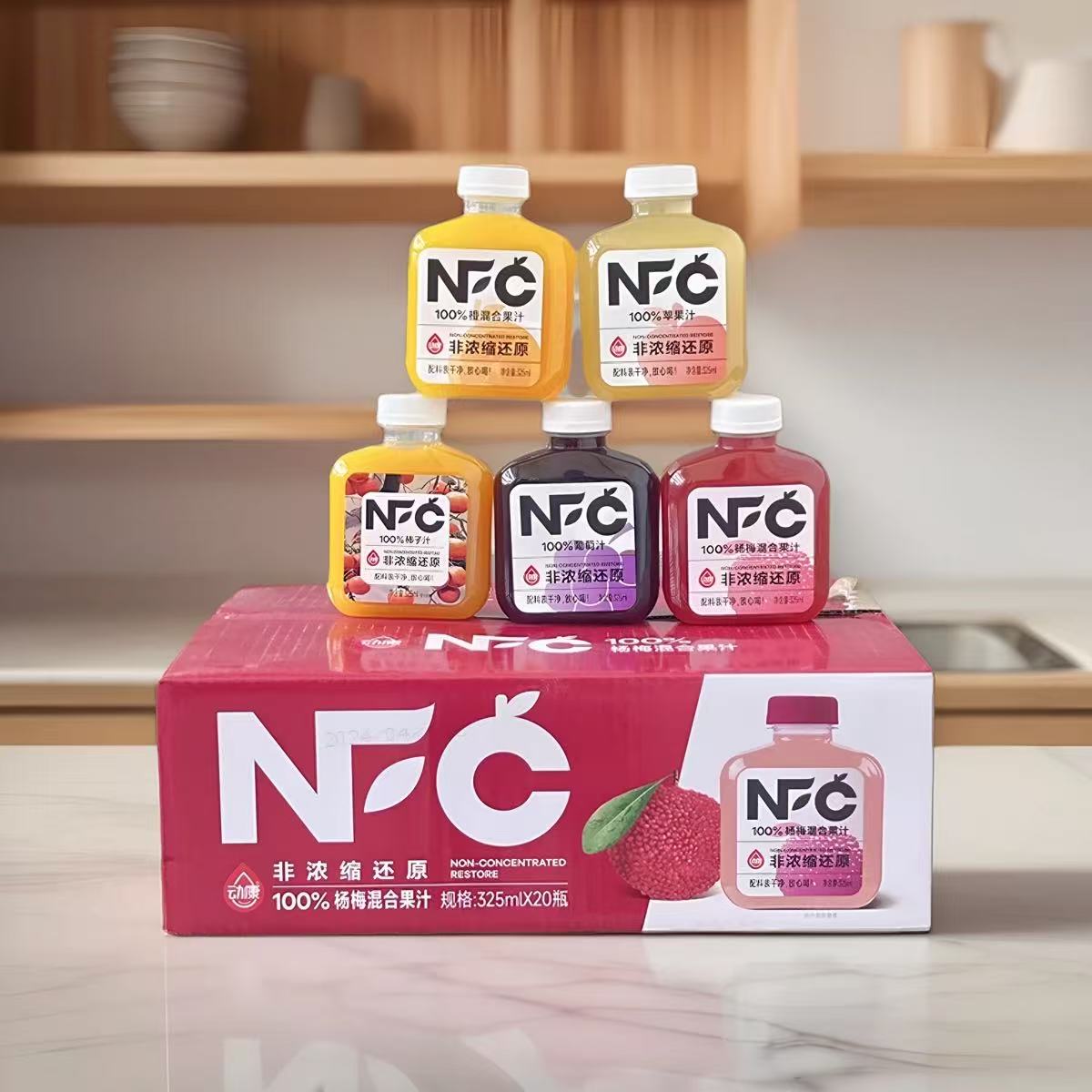 Dong Kang NFC 100% Juice 325ml 动康NFC果汁 100%杨梅混合果汁