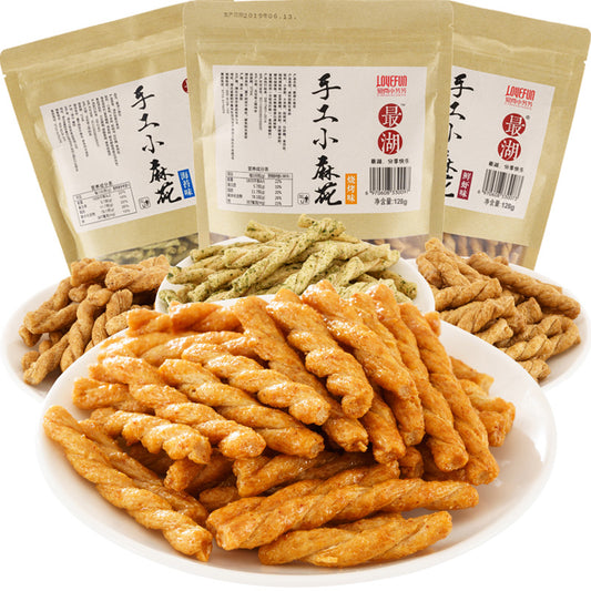Er Young Fried Dough Twisted Sweet&Spicy 128g