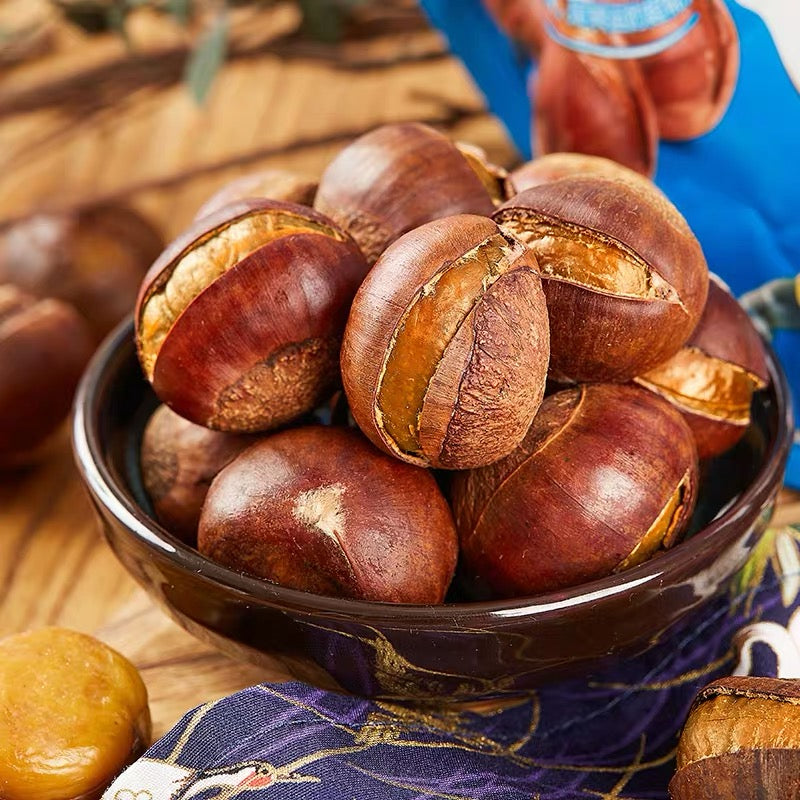 Three Squirrel Opened Chestnut Ready to eat Snacks 120g