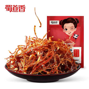China importó Shu Dao Xiang Rebanadas finas de carne estofada 60 g 蜀道香灯影牛肉丝
