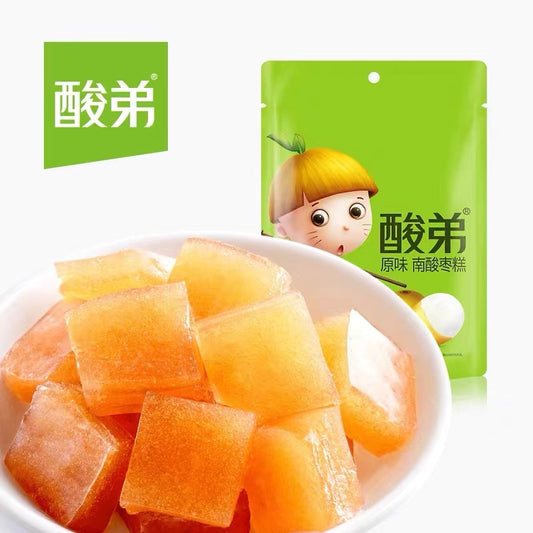 China Suan Di Nan Jujube Cake 90g 酸弟南酸枣糕 原味