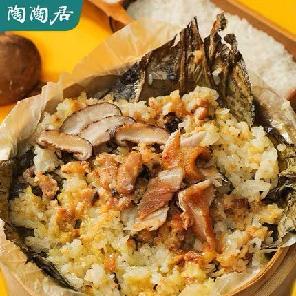 China Time-Honored Tao Tao Ju Lotus Leaf Rice w/Chicken 105g*6 陶陶居荷香糯米鸡(六只装)