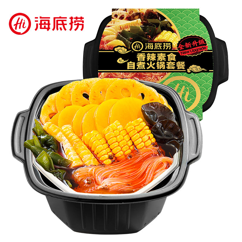 China Hai Di Lao Instant Hotpot Spicy Broth with Vegetables 400g