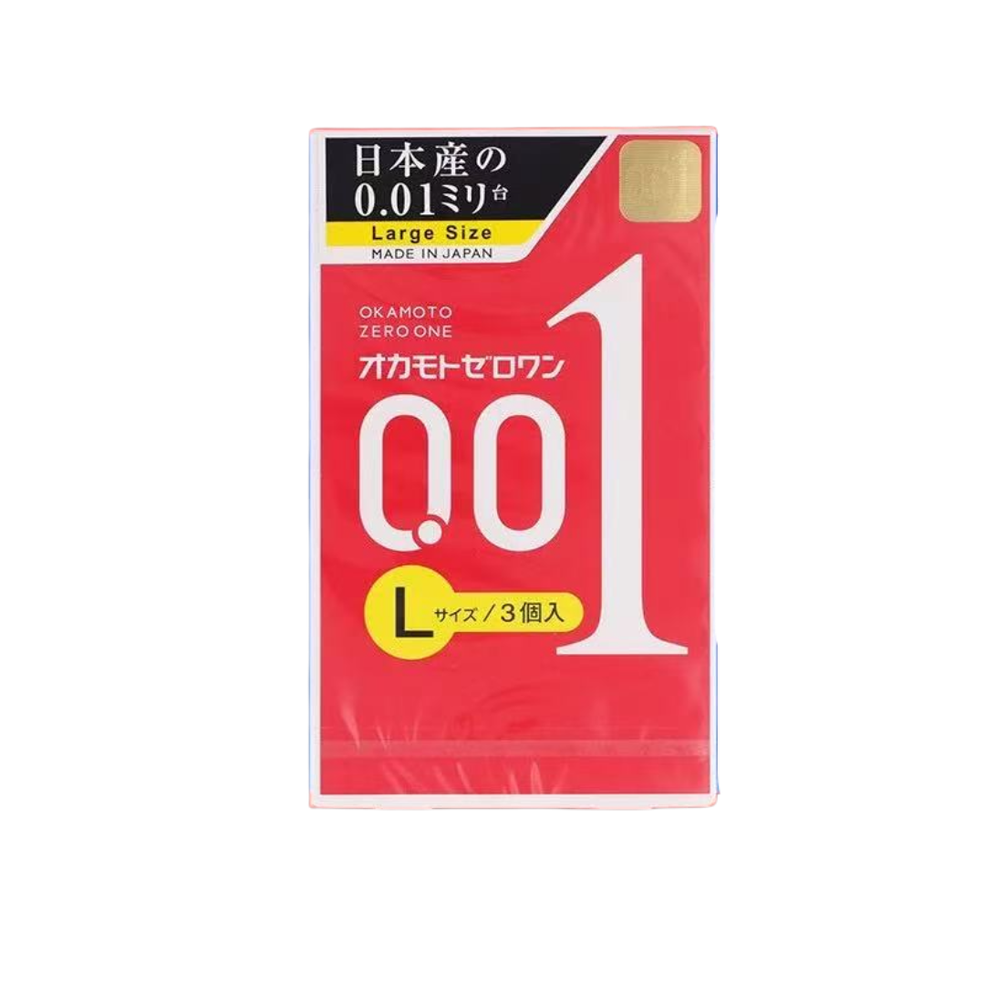 [Japan No.1] Okamoto Condon OKAMOTO 001 Standard CONDOM 3 Pcs.