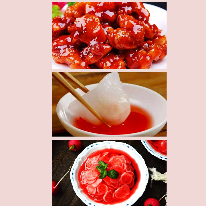 Yue Hua Zhejiang red vinegar 620 ml bottle — Cooking and dipping uses