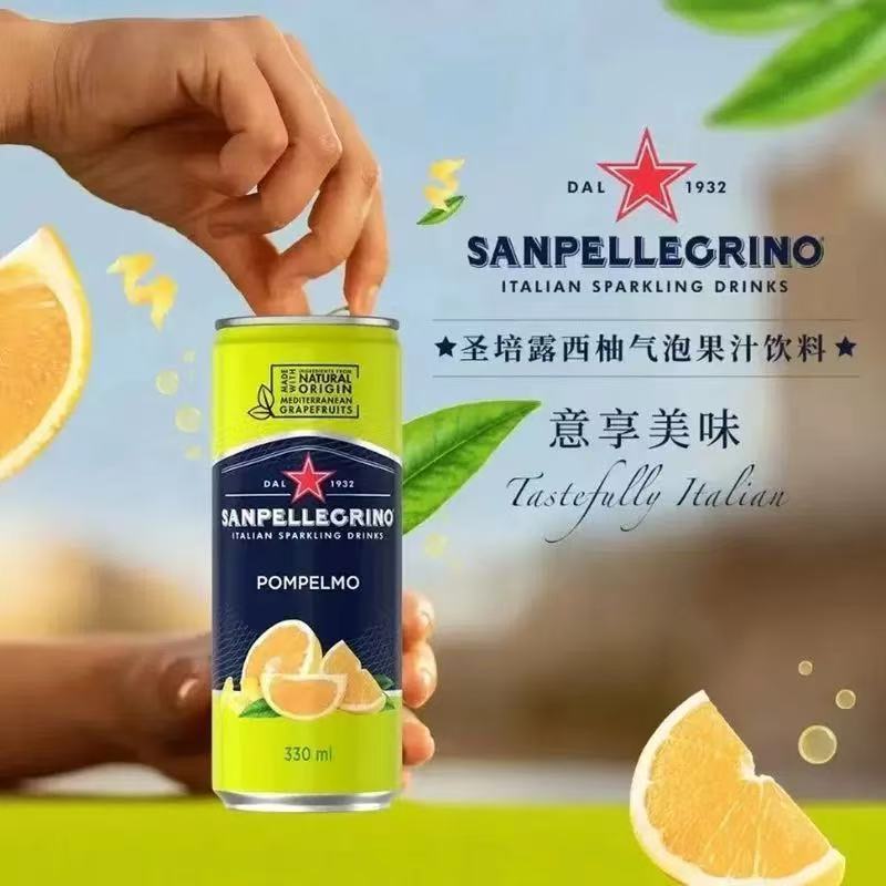 [Origen italiano] SANPELLEGRINO Bebidas espumosas italianas