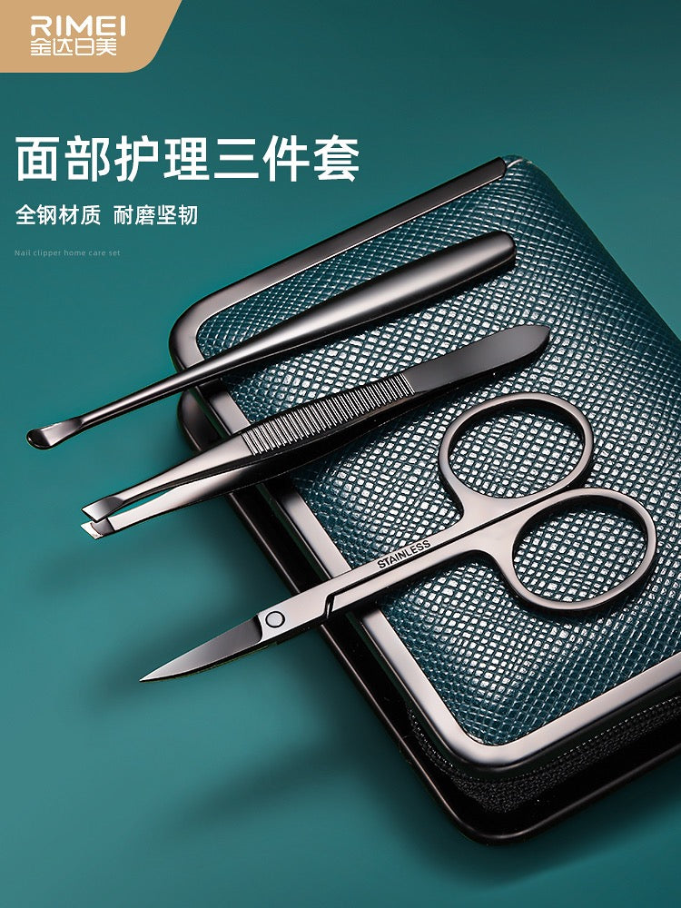 Chian No.1 Ri Mei Nail Clipper Set 9pc Manicure Tools & Devices