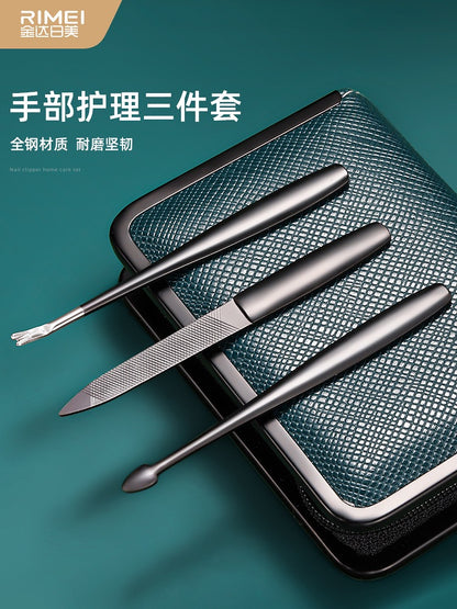 Ri Mei Nail Clipper Set 9pc Manicure Tools & Devices