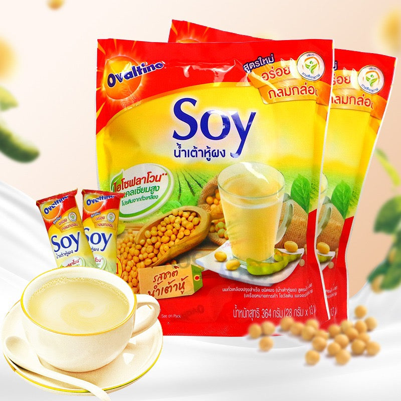 Thailand Imported Ovaltine Soy Bean Powder 28g*13pc