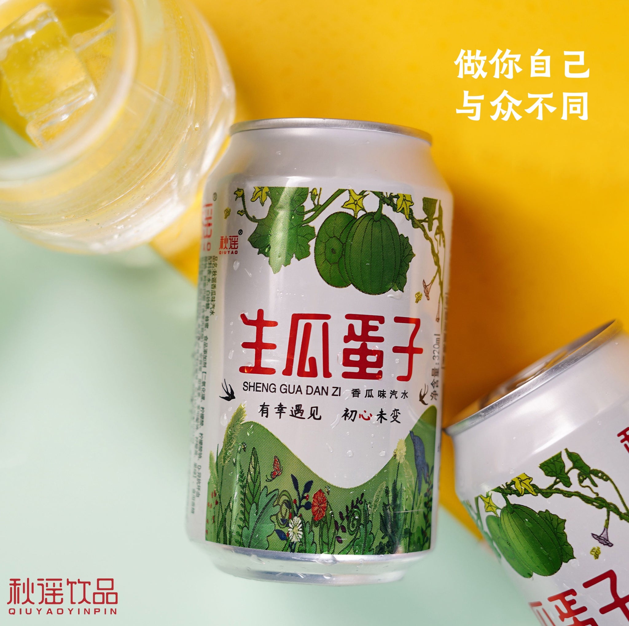 Sheng Gua Muskmelon Sparkling Water 320ml*1pc