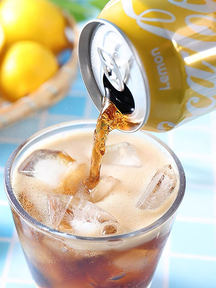 Hongkong Imported Coca Cola Lemon Soda 330ml