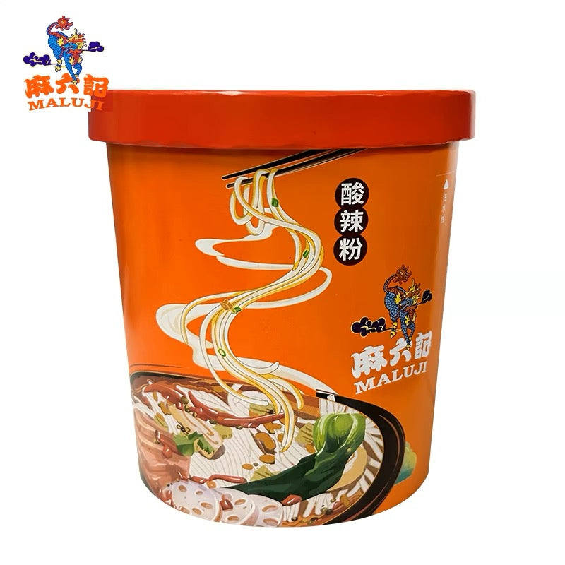 Ma Liu Ji Sour and Spicy Sweet Potato Noodles 256g 麻六记 酸辣粉/川北魔芋凉皮