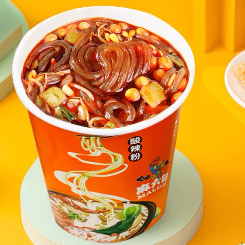 Ma Liu Ji Sour and Spicy Sweet Potato Noodles 256g 麻六记 酸辣粉/川北魔芋凉皮