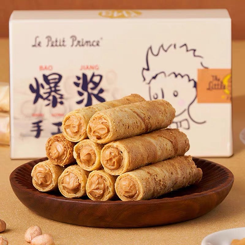 Le Petit Prince Handmade Egg Roll 小王子 爆浆手工蛋卷/霸气曲奇 牛奶玫瑰味