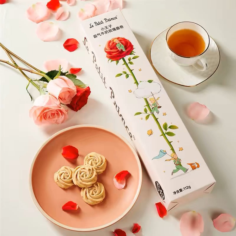 Le Petit Prince Handmade Egg Roll 小王子 爆浆手工蛋卷/霸气曲奇 牛奶玫瑰味