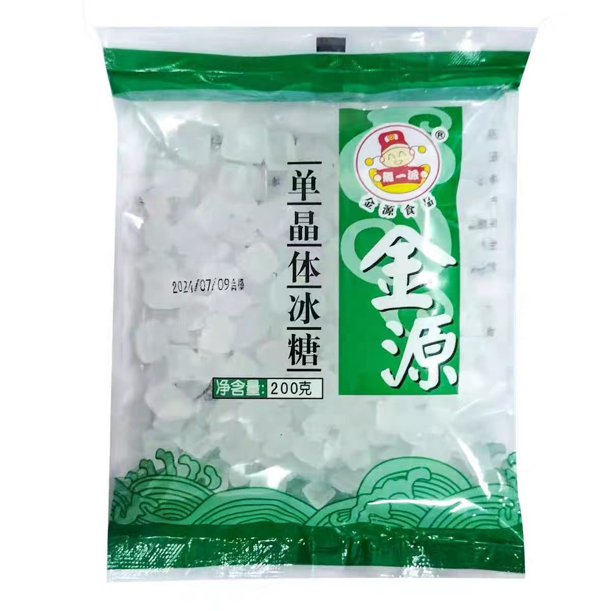 Azúcar de roca monocristalino Jin Yuan 400 g 金源单晶冰糖