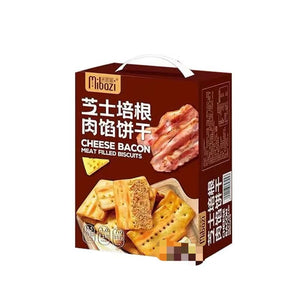 Mibazi Cheese Bacon Meat Filled Biscuit 118g 米芭滋 芝士培根肉馅饼