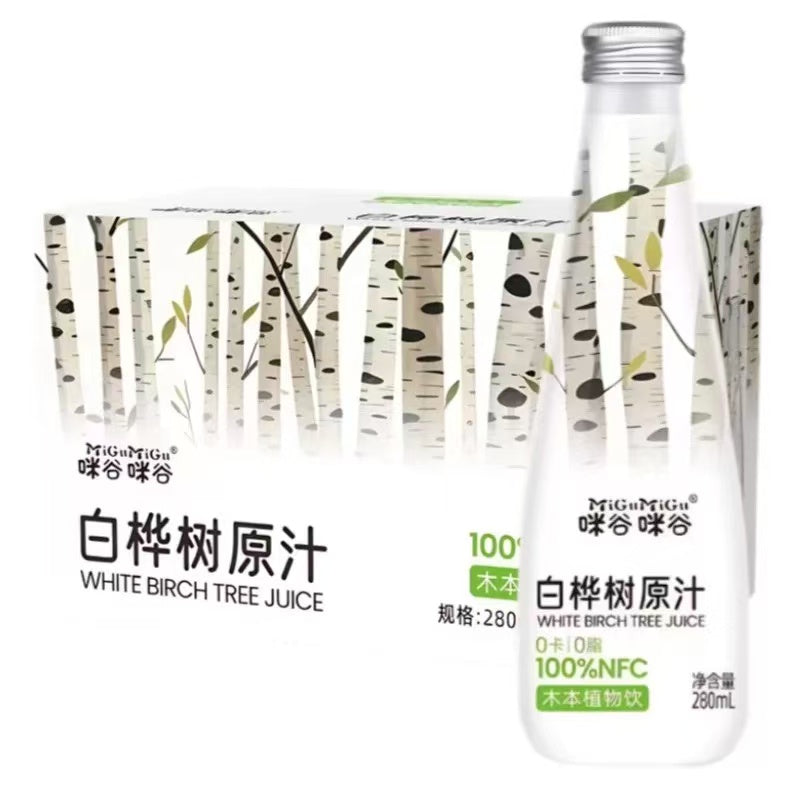 Migu NFC Birch Sap Birch Water 280ml  咪谷咪谷NFC白桦树汁饮料 280ml