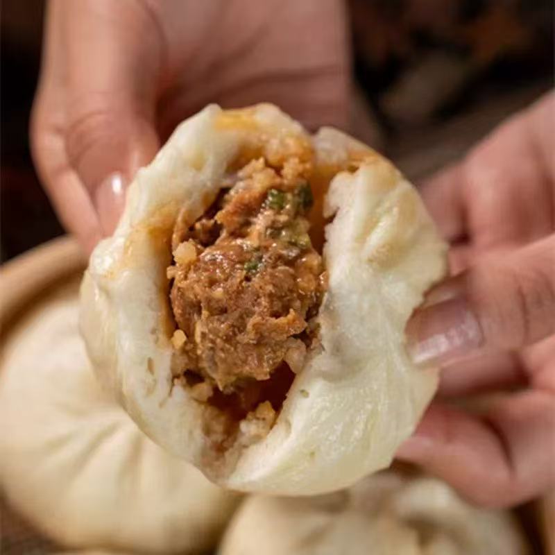Soushi Iberian Pork Buns 320g 搜食神探老面黑猪肉大包