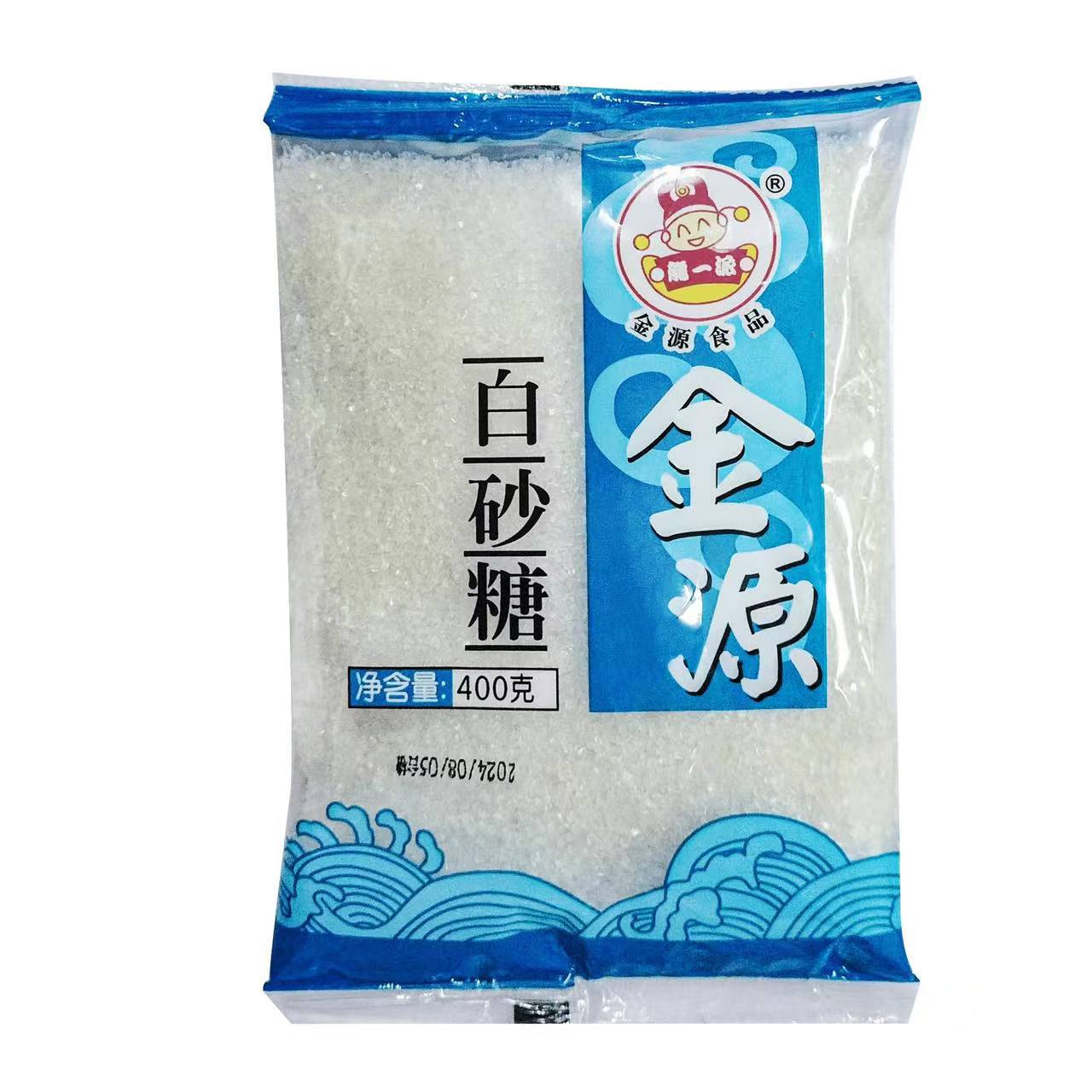 Jin Yuan White Granulated Sugar 400g 金源白砂糖