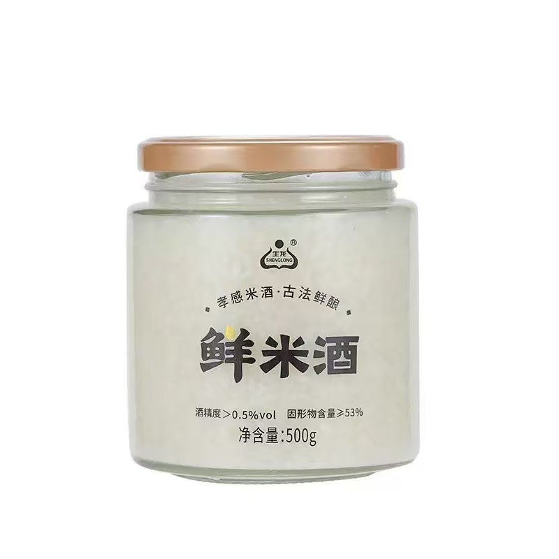 Sheng Long Traditional Homemade Rice Wine 500g 生龙米酒鲜米酒