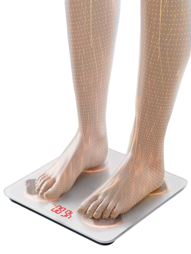 Senssun Bluetooth Body Scale High Precision Weighing Scale 1pc