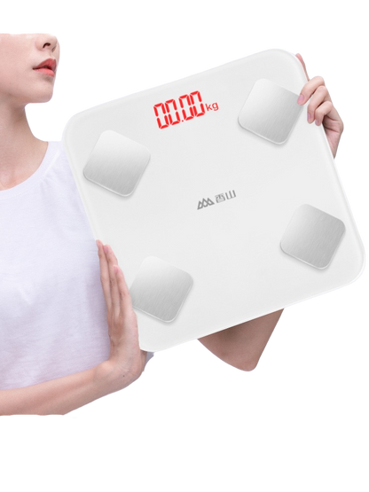 Senssun Bluetooth Body Scale High Precision Weighing Scale 1pc
