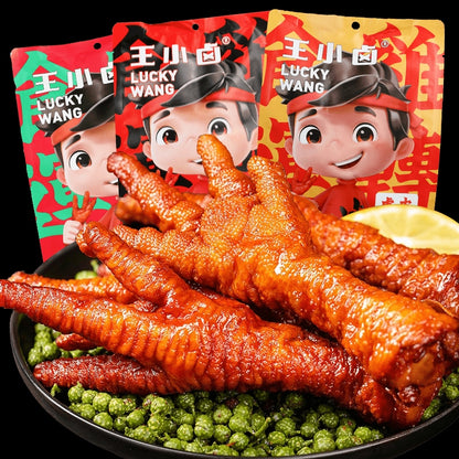 China Lucky Wang Stew Fried Chicken Feet 105g