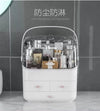 Make Up Storage Box Transparent 1pc White Color 时光机 网红化妆品收纳盒