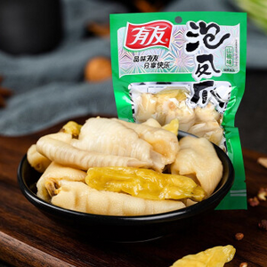 [China Specialty] YouYou Chicken Feet w/Pickled Peppers 86g