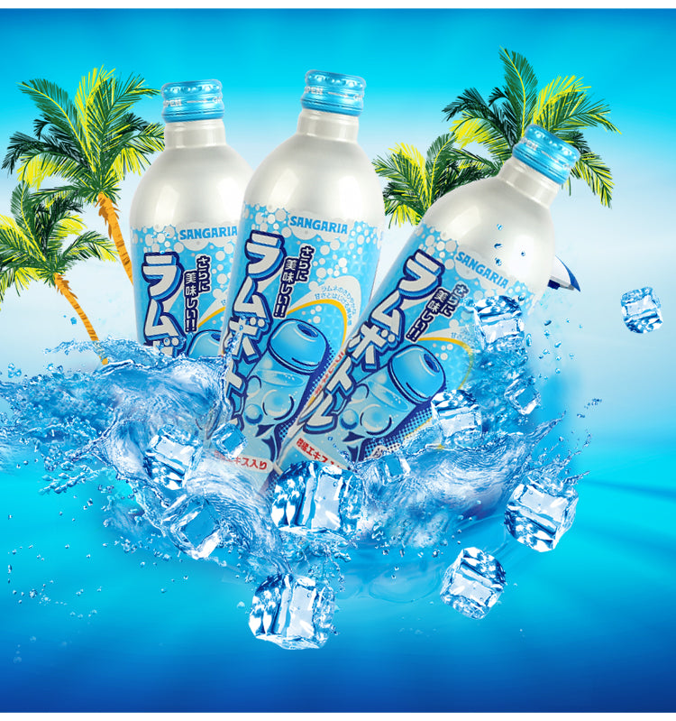 [Japan Imported] Sangaria Ramu Bottle Ramune Soda