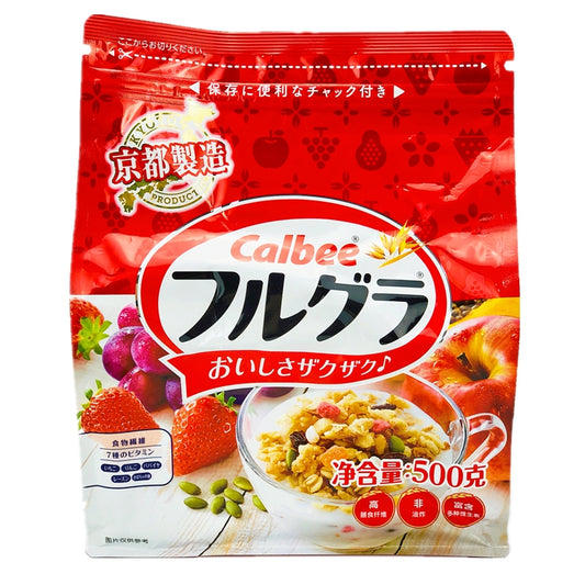 Japan Calbee Fruit Granola 450g 卡乐比水果麦片