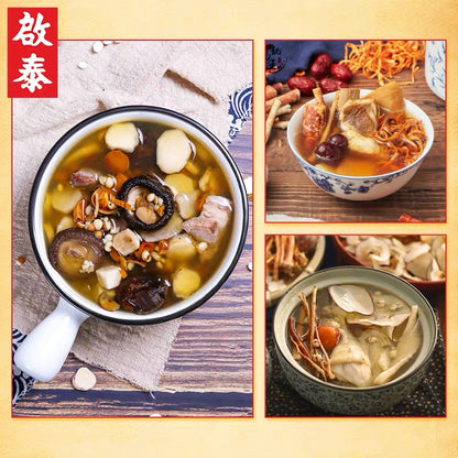 [Origen de Hong Kong] Kai Tai Radix Fici Hirtae y sopa de semillas de Coix 100 g
