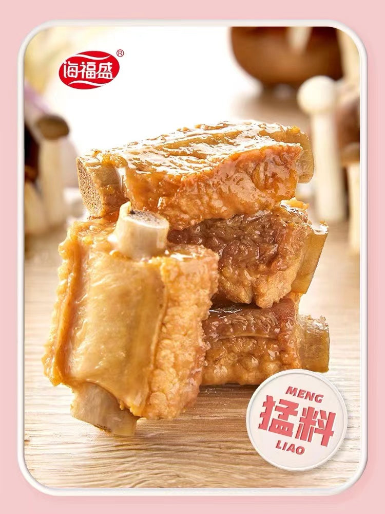 Hai Fu Sheng Instant Congee Spareribs Mushroom Flavor 38g 海福盛冻干粥