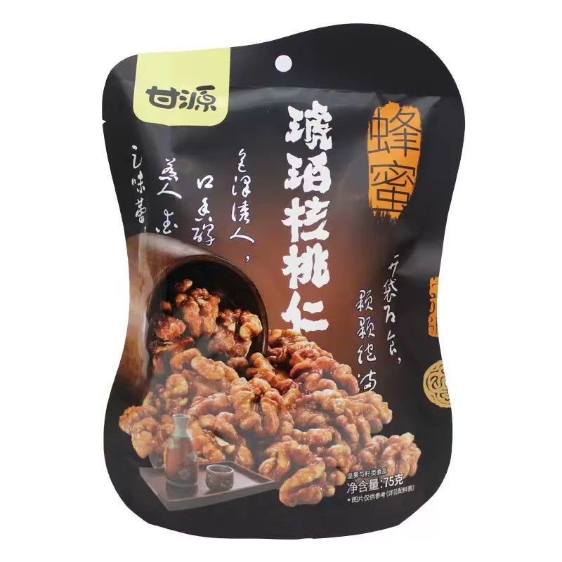 [China Special] Gan Yuan Walnut Honey Flavor 75g 甘源 蜂蜜琥珀核桃