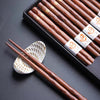 She Li Sakura Jujube Wood Chopsticks 1 Pair 舍里 樱花实木筷子