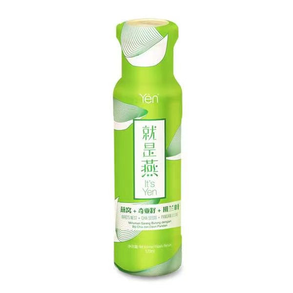 Singapore Time-Honored Eu Yan Sang It's Yen Bird's Nest + Chia Seed + Pandan Leaf 170ml 余仁生就是燕