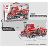 Enlighten Lego Toy Mine City Multifunctional Emergency Rescue Command Vehicle Bricks 12025 启蒙 多功能应急救援指挥车