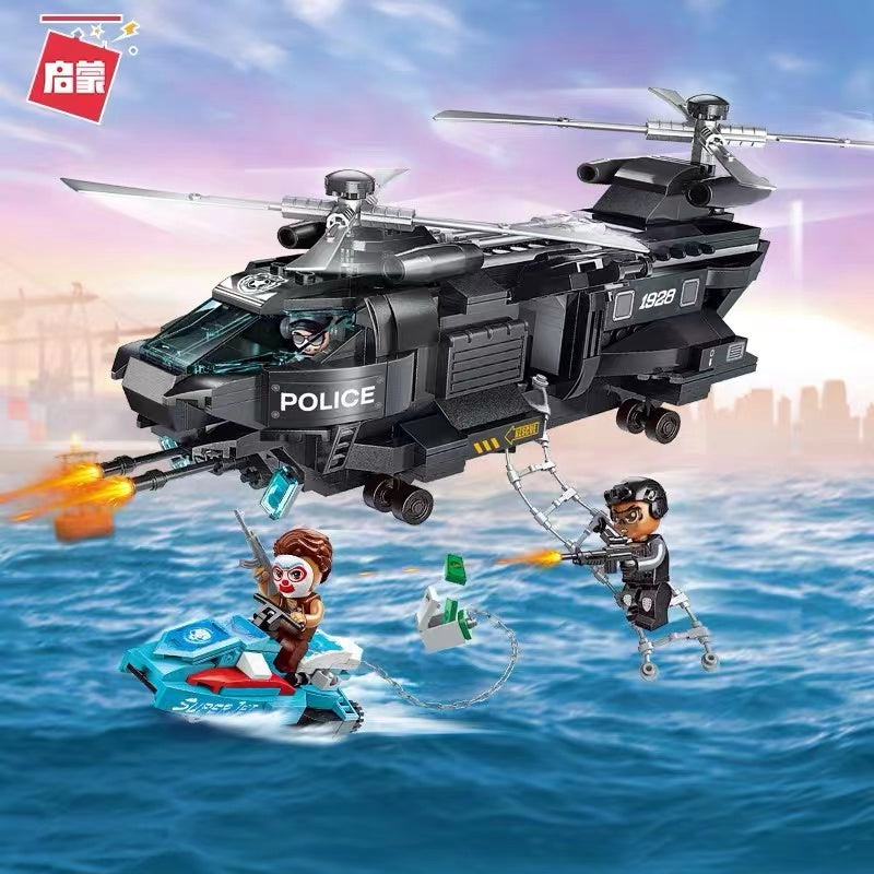 Enlighten Lego Toy Mine City Battle Force Eagle Block Operation Bricks 1928 启蒙 飞鹰狙击行动