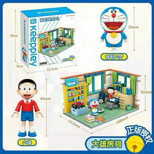 Enlightedn Nobi Nobita's House Toy Blocks K20402 启蒙积木 大雄房间