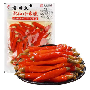 China Intangible Cultural Heritage Lao Mu Shui Pickled Ginger / Chili 200g 老母水泡菜
