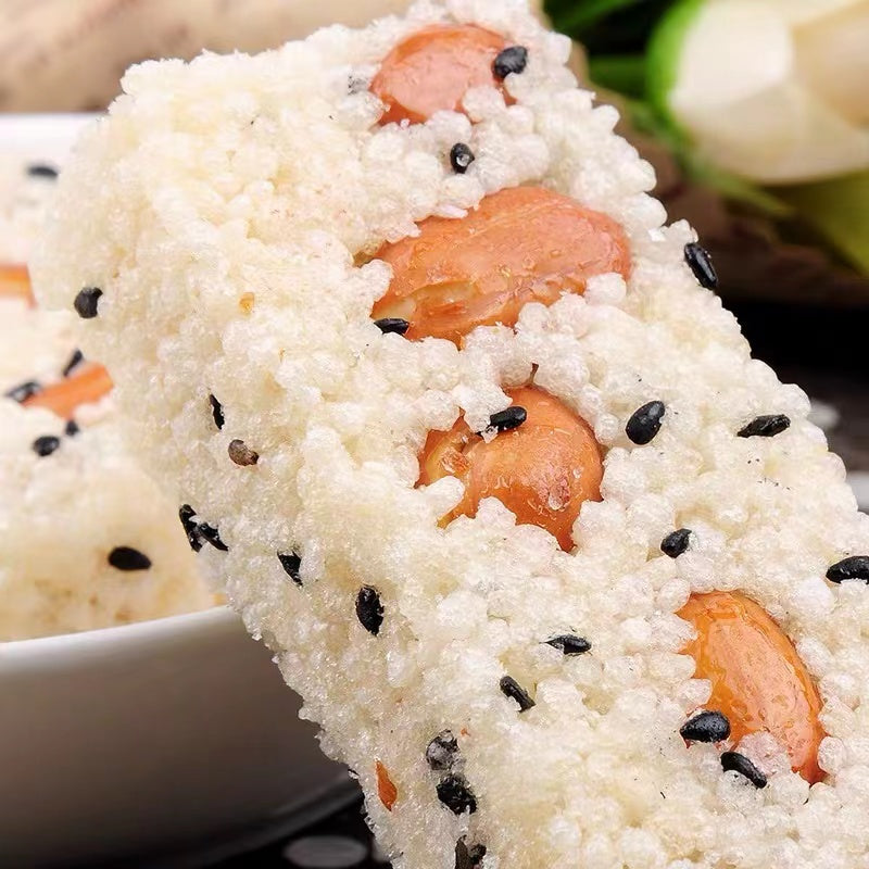 Caramelo de arroz hinchado Huang Lao Wu 190 g 黄老五 米花酥