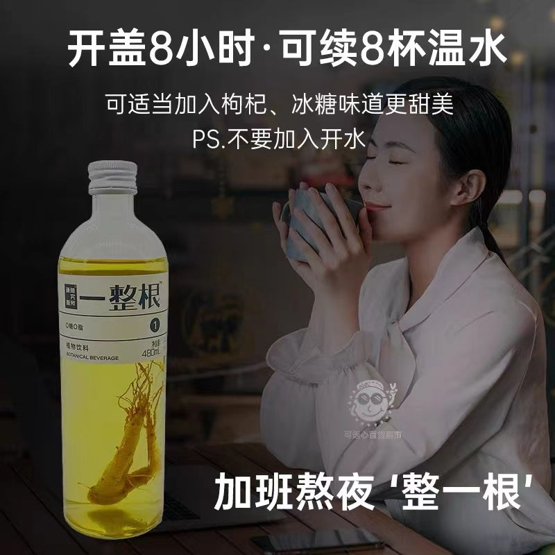 Yi Zheng Gen Ginseng Water 480ml 一整根人参水 — Yummy Grocery