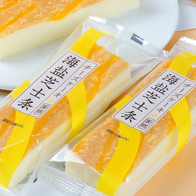 Japan Popular Aji Sea Salt Cheese Bar 1pc Aji海盐芝士条蛋糕