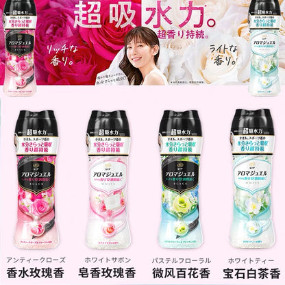 [Japón n.° 1] Lenor Happiness Aroma Jewel Laundry, aroma a rosa de larga duración, 470 ml