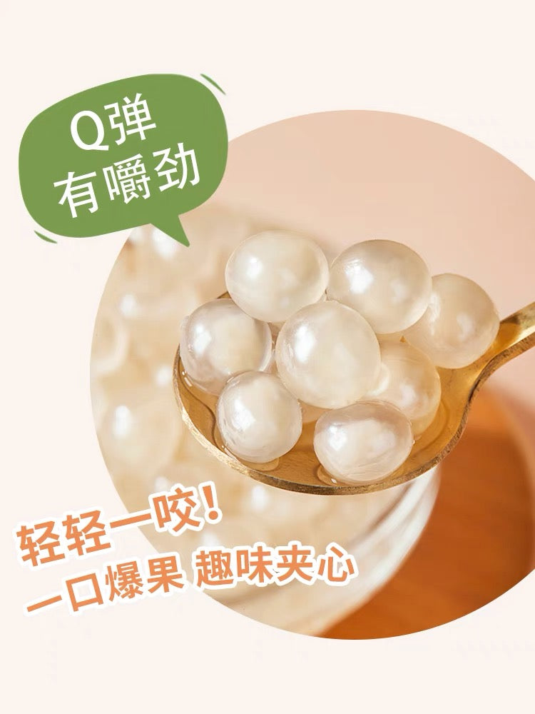 China Imported Do King Water Chestnut Popping Boba 850g Milk Tea Ingredients Dessert Ingredients 盾皇马蹄爆爆珠