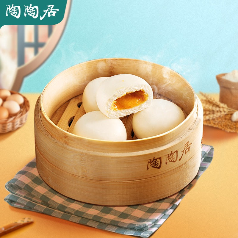 China Time-Honored Tao Tao Ju Salted Egg Custard Buns 337.5g 陶陶居流沙包