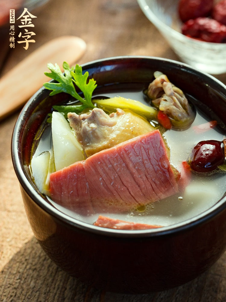 China Time-Honered Jin Zi Ham Premium Sliced Ham 100g 金华特产 金字 飘香火腿切片